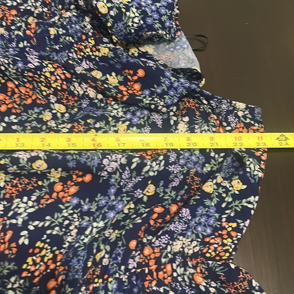 Additional Elle Floral Off the Shoulder Ruffle Top MIDI Dress Size 3x - Picture 14 of 16